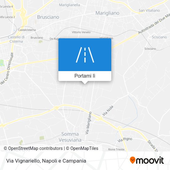 Mappa Via Vignariello