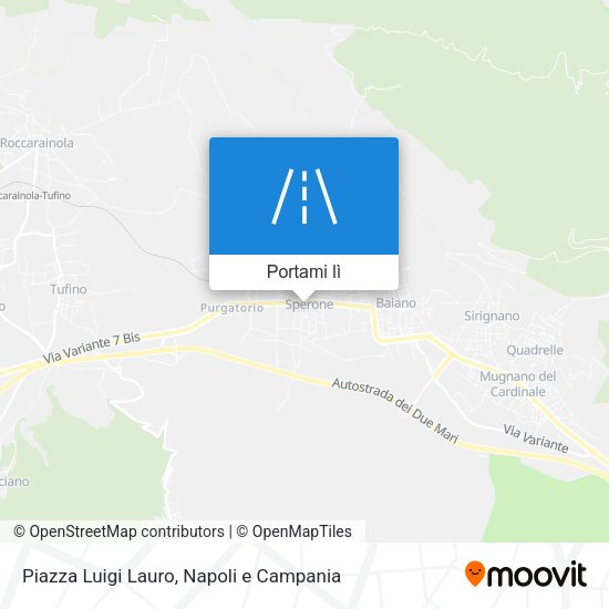 Mappa Piazza Luigi Lauro