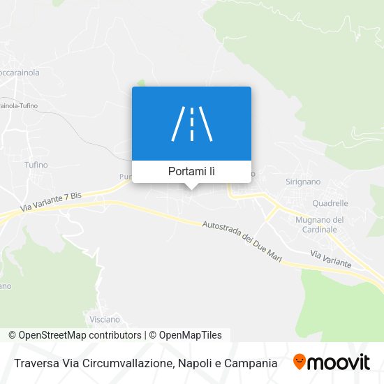 Mappa Traversa Via Circumvallazione