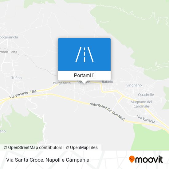 Mappa Via Santa Croce