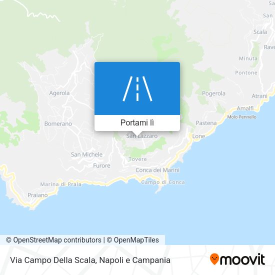 Mappa Via Campo Della Scala