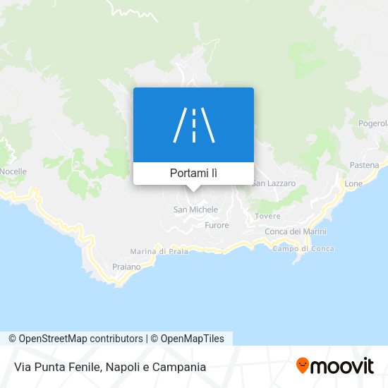 Mappa Via Punta Fenile