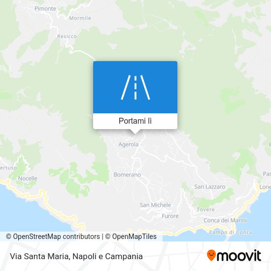 Mappa Via Santa Maria