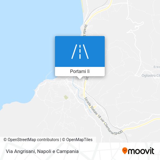 Mappa Via Angrisani