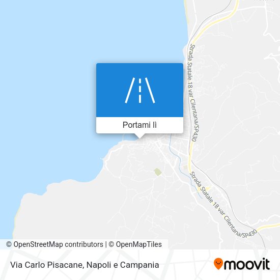 Mappa Via Carlo Pisacane