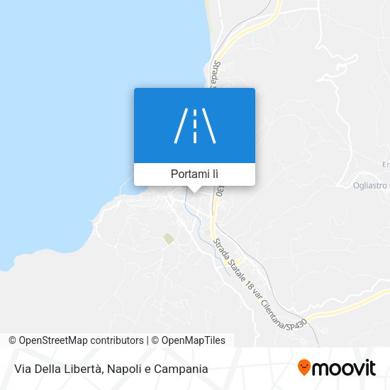 Mappa Via Della Libertà