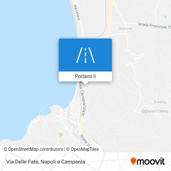 Mappa Via Delle Fate
