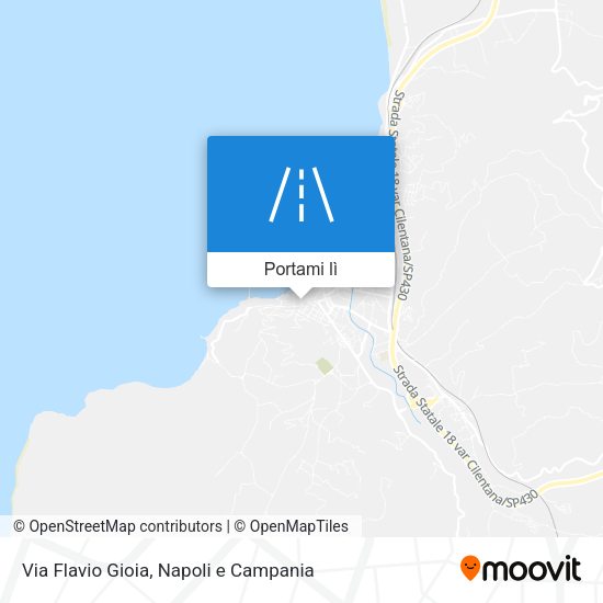 Mappa Via Flavio Gioia