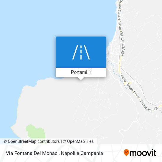 Mappa Via Fontana Dei Monaci