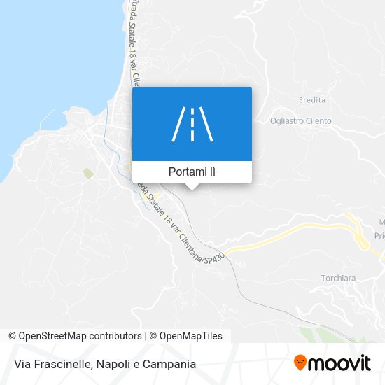 Mappa Via Frascinelle