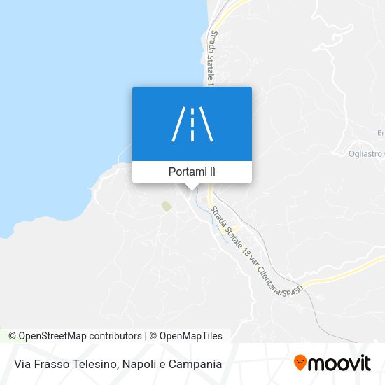 Mappa Via Frasso Telesino