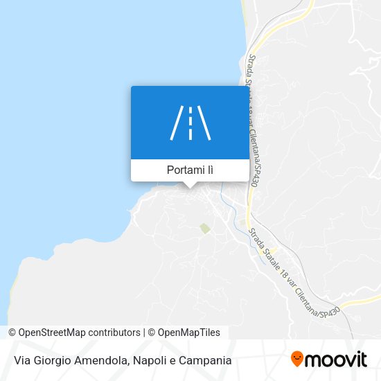 Mappa Via Giorgio Amendola