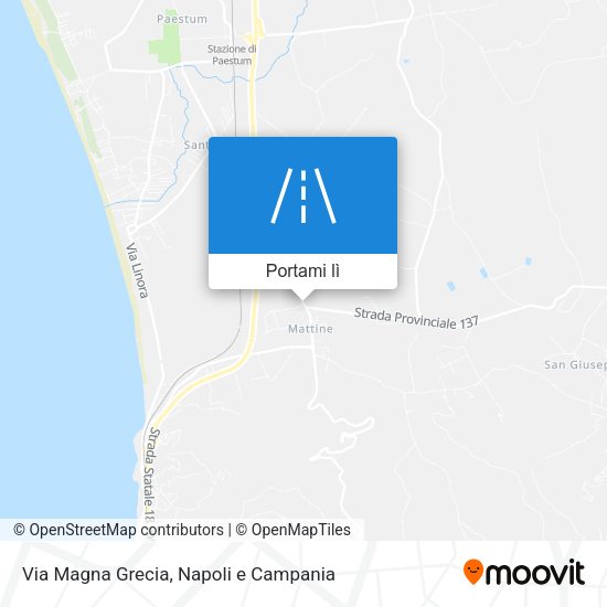 Mappa Via Magna Grecia