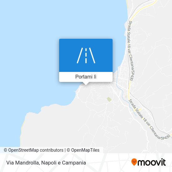 Mappa Via Mandrolla
