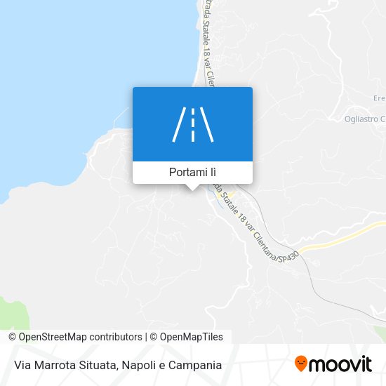 Mappa Via Marrota Situata