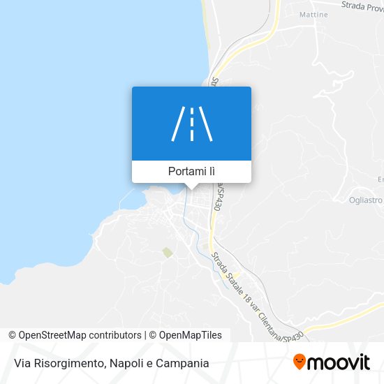 Mappa Via Risorgimento