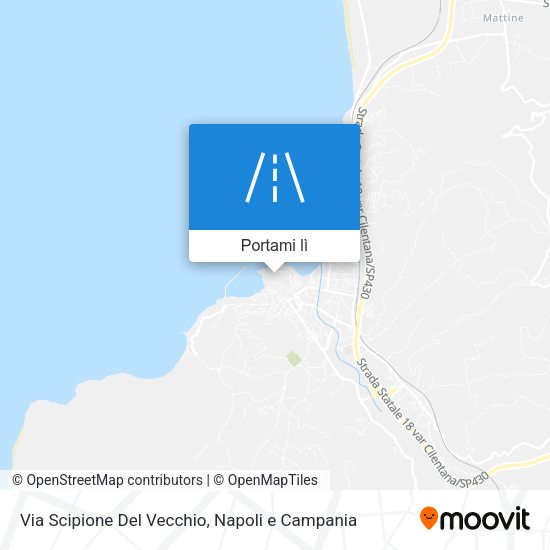 Mappa Via Scipione Del Vecchio