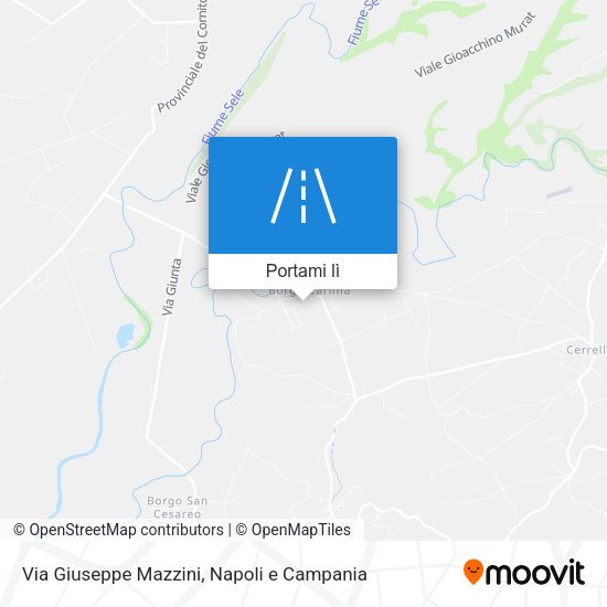 Mappa Via Giuseppe Mazzini