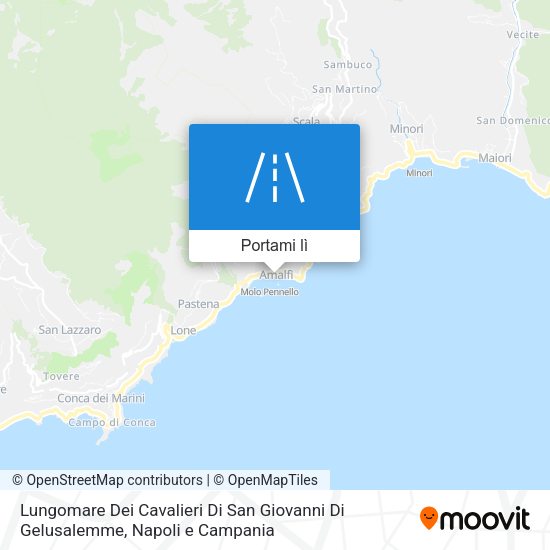 Mappa Lungomare Dei Cavalieri Di San Giovanni Di Gelusalemme