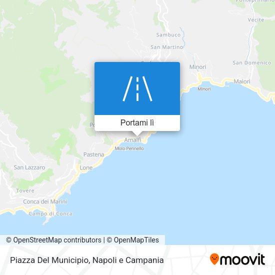 Mappa Piazza Del Municipio