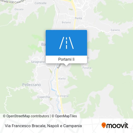 Mappa Via Francesco Bracale