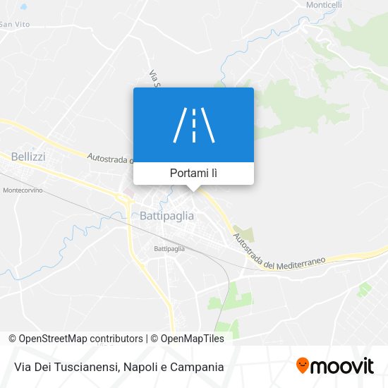 Mappa Via Dei Tuscianensi