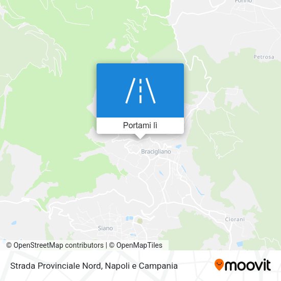 Mappa Strada Provinciale Nord