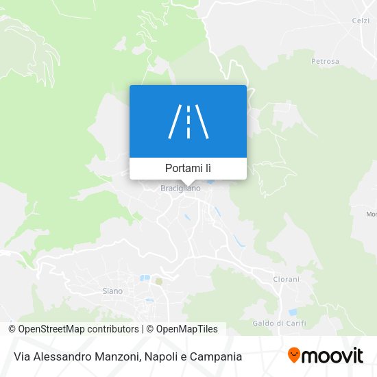 Mappa Via Alessandro Manzoni