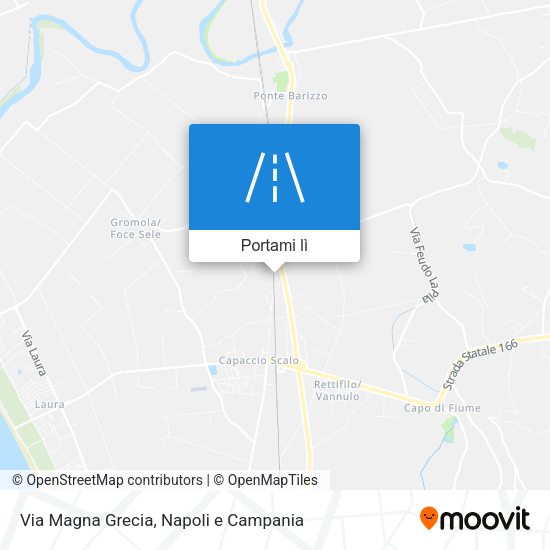 Mappa Via Magna Grecia