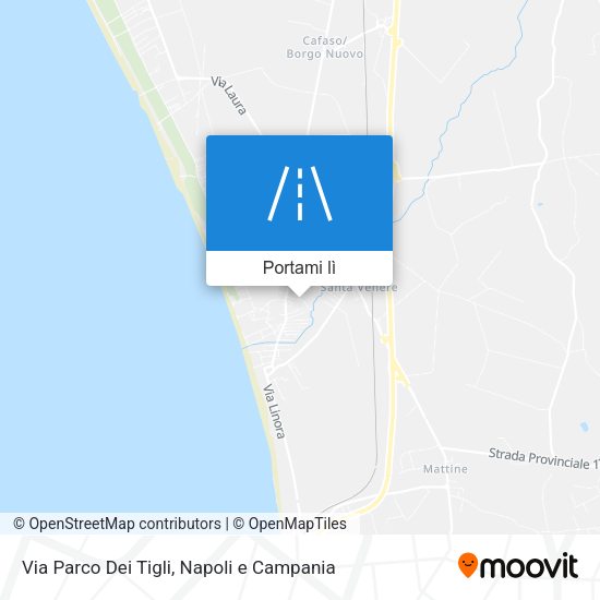Mappa Via Parco Dei Tigli