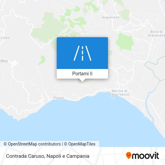 Mappa Contrada Caruso