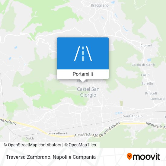 Mappa Traversa Zambrano