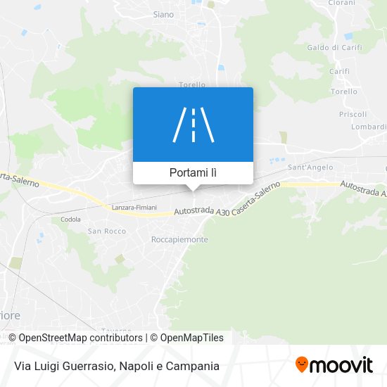 Mappa Via Luigi Guerrasio
