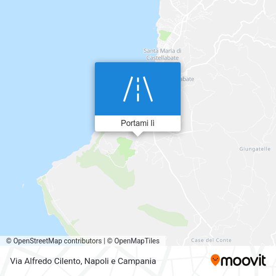 Mappa Via Alfredo Cilento