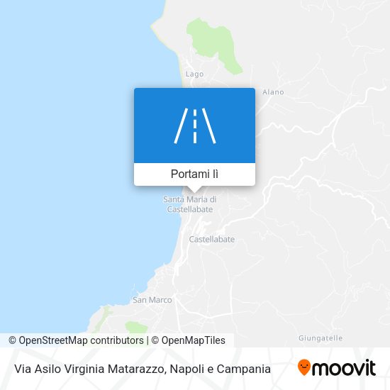 Mappa Via Asilo Virginia Matarazzo