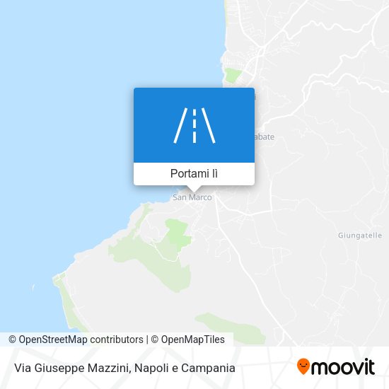 Mappa Via Giuseppe Mazzini