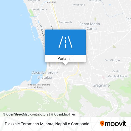 Mappa Piazzale Tommaso Milante