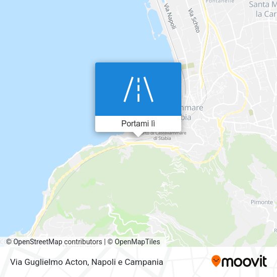 Mappa Via Guglielmo Acton