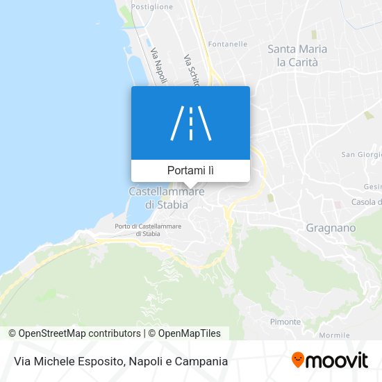 Mappa Via Michele Esposito