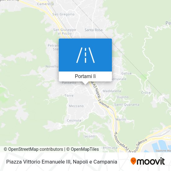 Mappa Piazza Vittorio Emanuele III