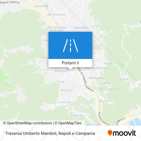 Mappa Traversa Umberto Mandoli