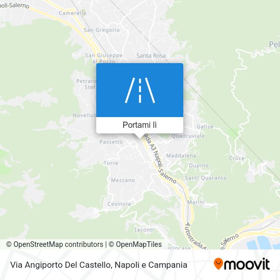 Mappa Via Angiporto Del Castello