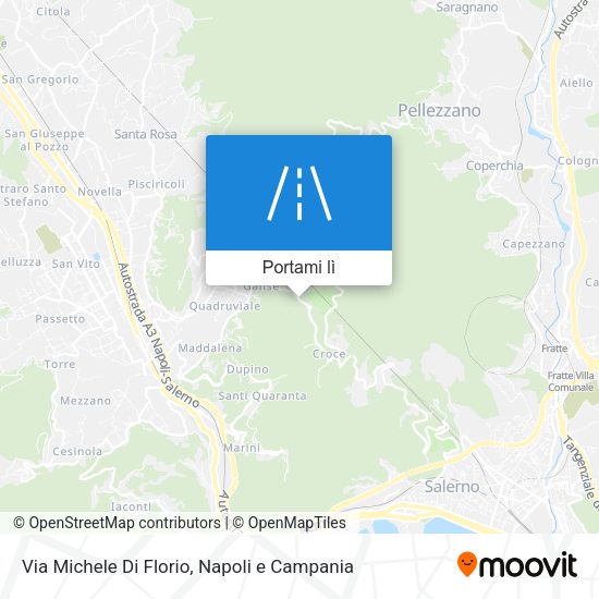 Mappa Via Michele Di Florio