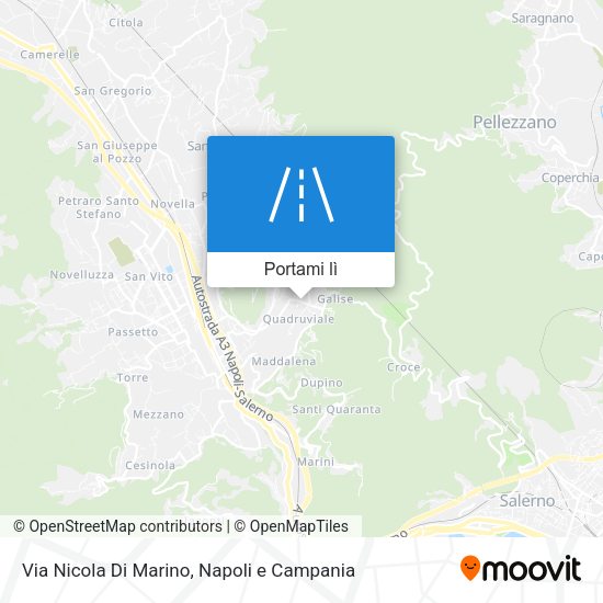 Mappa Via Nicola Di Marino