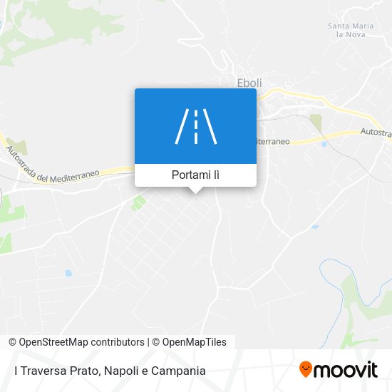 Mappa I Traversa Prato