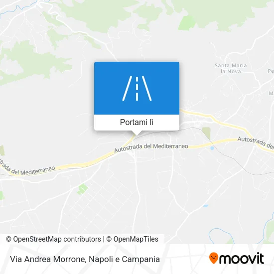 Mappa Via Andrea Morrone