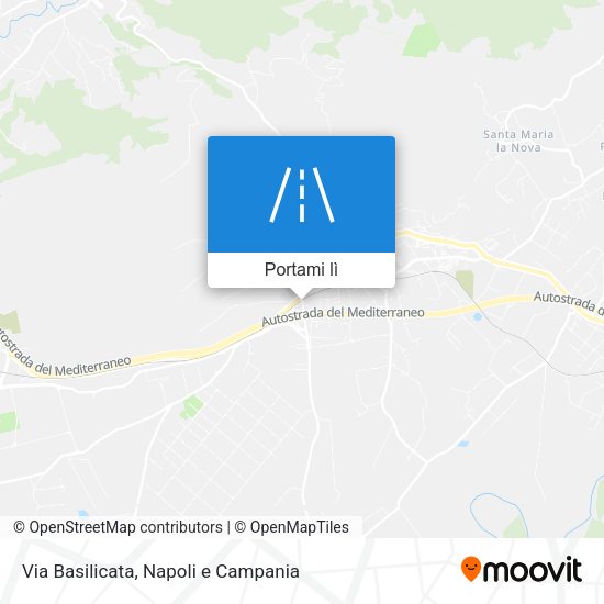 Mappa Via Basilicata