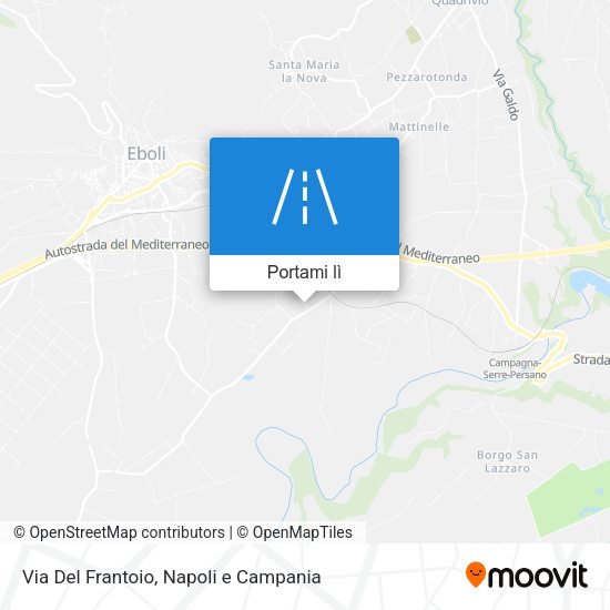 Mappa Via Del Frantoio