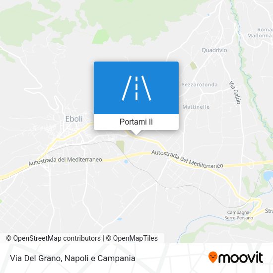 Mappa Via Del Grano