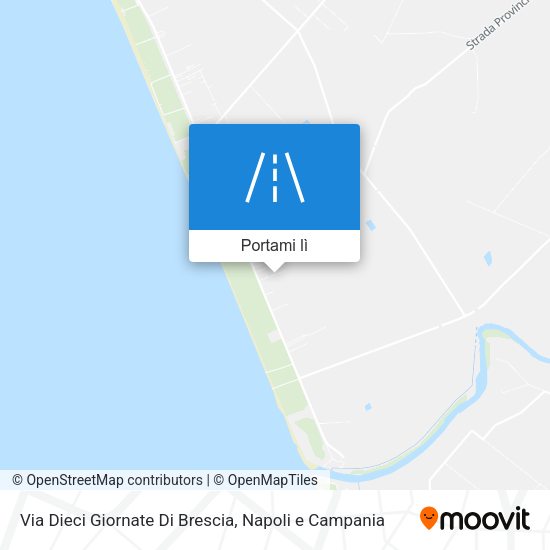 Mappa Via Dieci Giornate Di Brescia